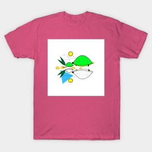 turtles and the sea T-Shirt